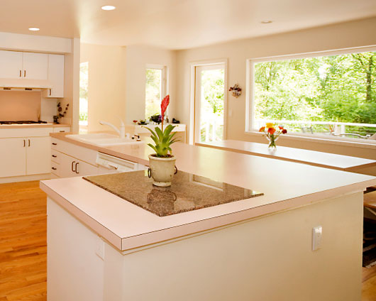 Wooden countertops