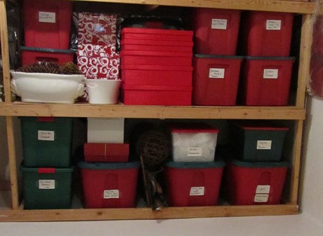 Holiday Storage Ideas